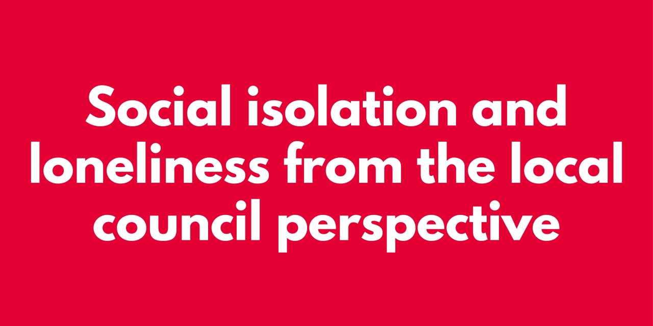 Nalc Launches New Event On Social Isolation And Loneliness News 1829