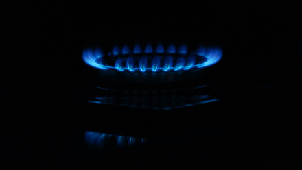 gas hob flame